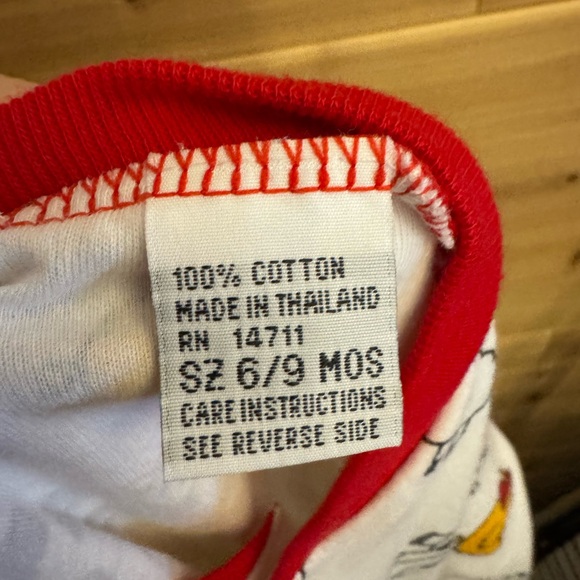 Vintage 6 Months Baby Animal Bundle Bodysuits Overalls Cotton Retro Colorful - Picture 15 of 15